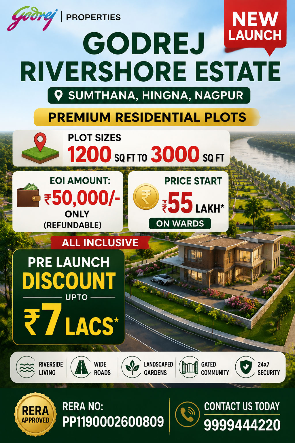 Godrej Rivershore Estate Photos